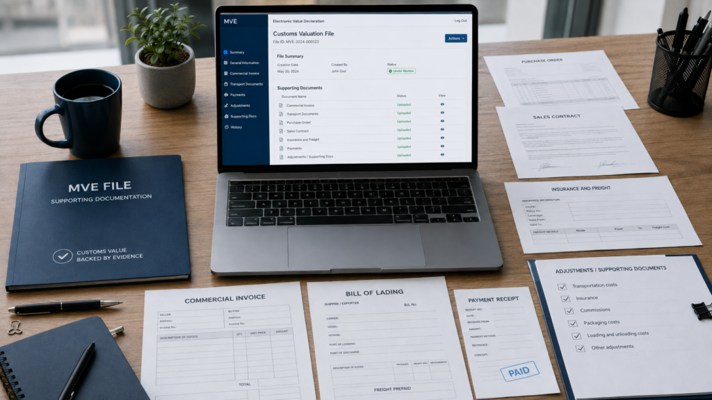 documents value manifestation VUCEM